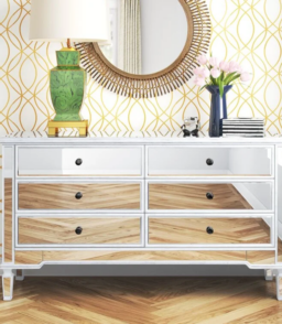 6 Drawer 60'' W Dresser