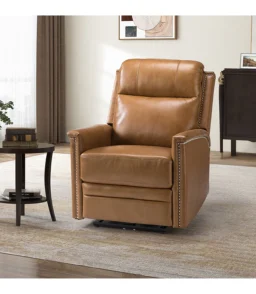 Ottfried Genuine Leather Power Recliner