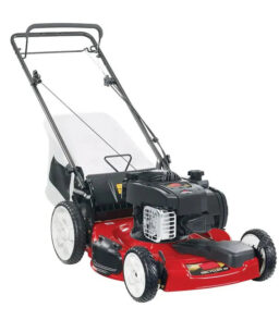 Briggs Stratton 22 in High Wheel Variable Speed Self-Propelled Gas Lawn Mower With Bagger