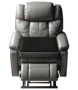 K?lbs Extra Large Recliner Cushion | Chic 2 Tone Velvet Cover | Memory Foam Seat Cushion 5 inch Thick 20 x 20 Large | Recliner Chair Cushion for