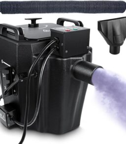 Dry Ice Fog Machine. 3500W Low Lying Fog Machine. Dry Ice Machine with Tube Nozzle High Density Fog Smoke for Wedding Party Events Stage Concert Club Performance DJ (Black)