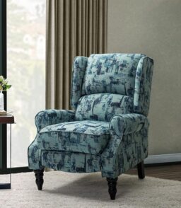 Erdeni Upholstered Manual Wingback Recliner Chair