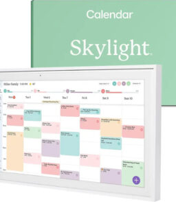 Skylight 15-Inch Digital Wall Planner And Family Chore Board - Interactive 2025 Calendar Display