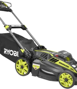 20 RY40190 40-Volt Brushless Lithium-Ion Cordless Battery Self Propelled Lawn Mower with 5.0 Ah Battery and Charger Included