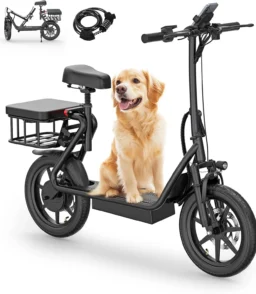 Electric Scooter Adults.Max 19/27/49 Miles Ranges.Top Speed 19/22 mph.350/750W Peak Motor. Folding E-Scooter with Dual Braking Dual Suspension