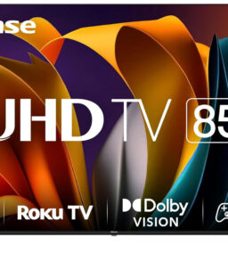 Hisense 85 inch 4K UHD HDR Roku Smart LED TV