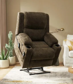 Jesper Dual Motor Lift Assist Recliner with Massage and Heat