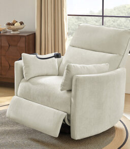 Arthur 38 Power Rocking Swivel Nursery Recliner with USB